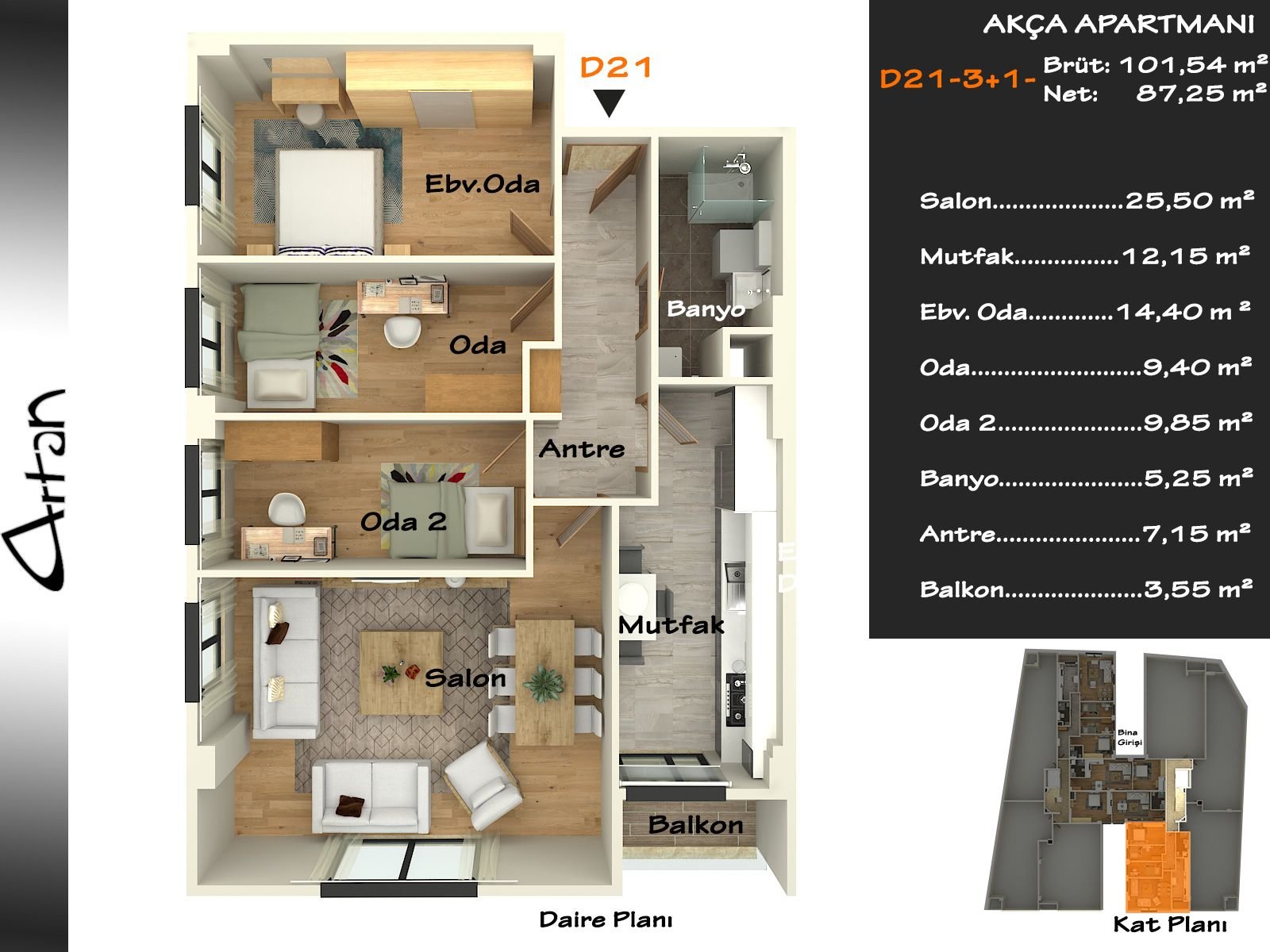 Akça Apartmanı — 