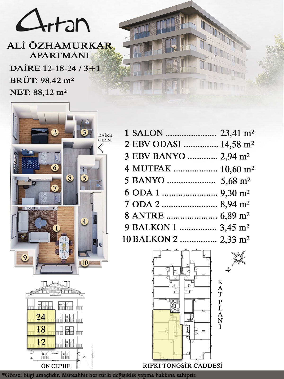 Ali Özhamurkar Apartmanı — 