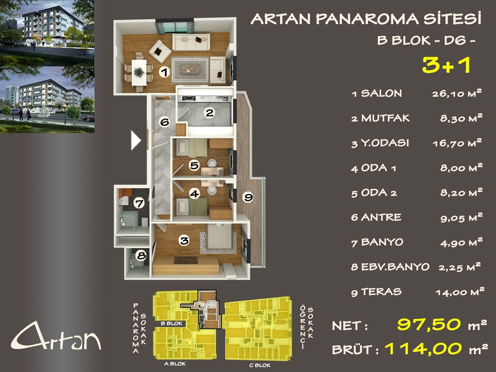 Artan Panaroma Sitesi — 
