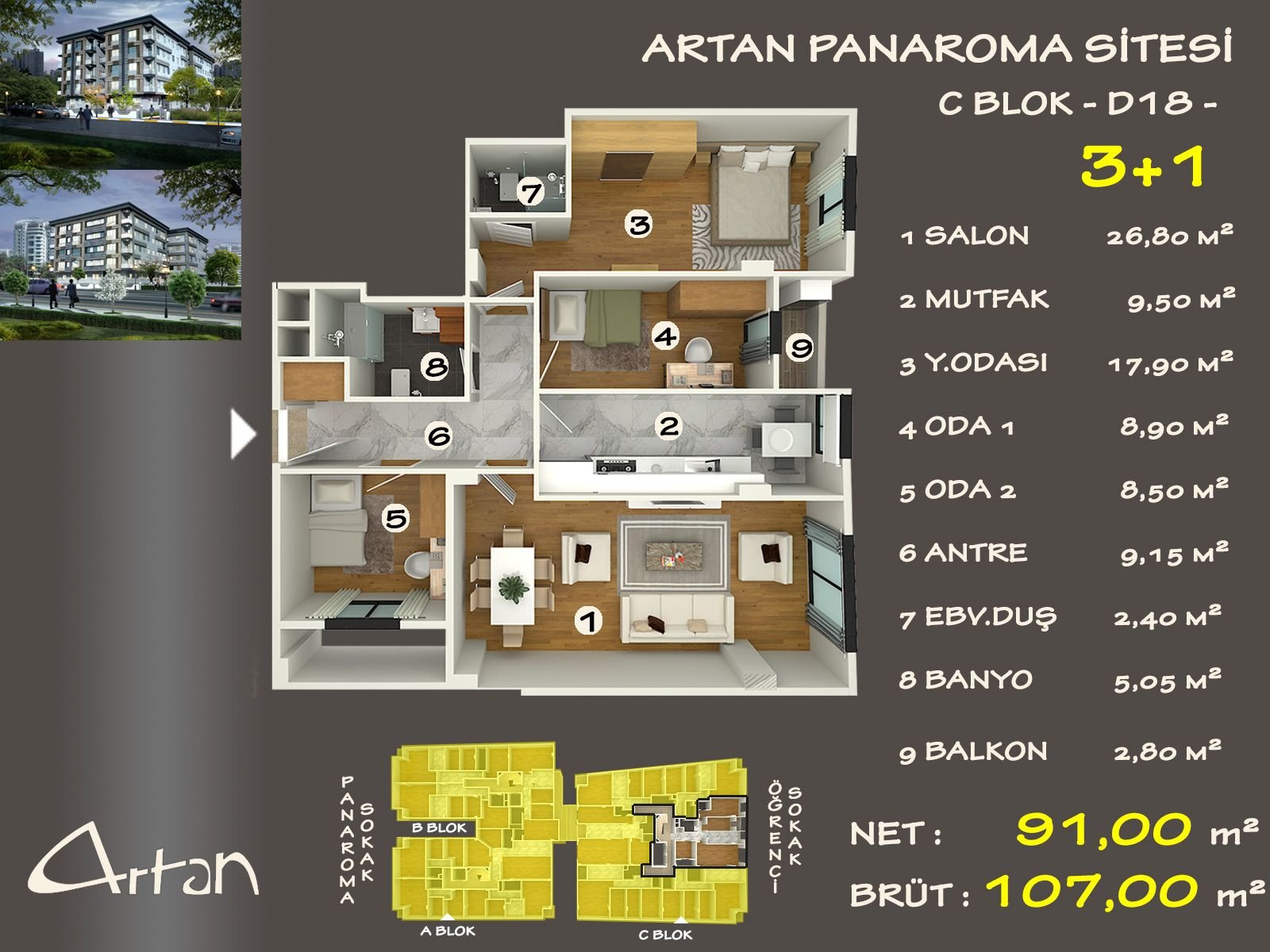 Artan Panaroma Sitesi — 