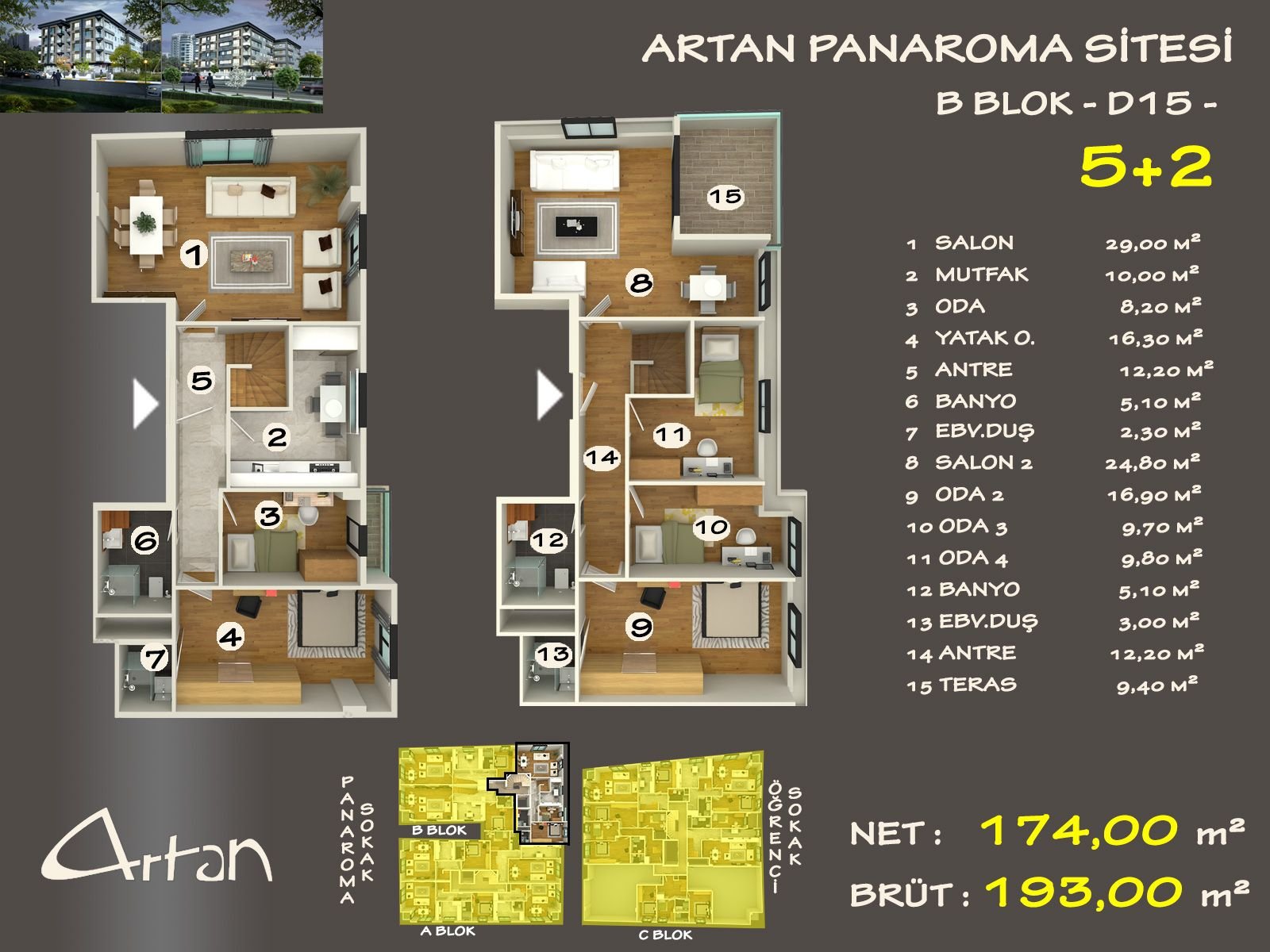 Artan Panaroma Sitesi — 