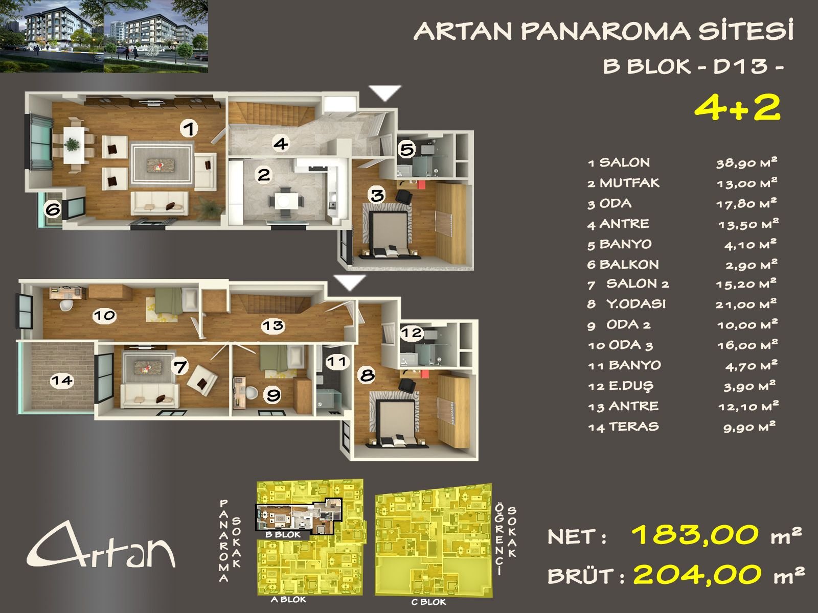 Artan Panaroma Sitesi — 
