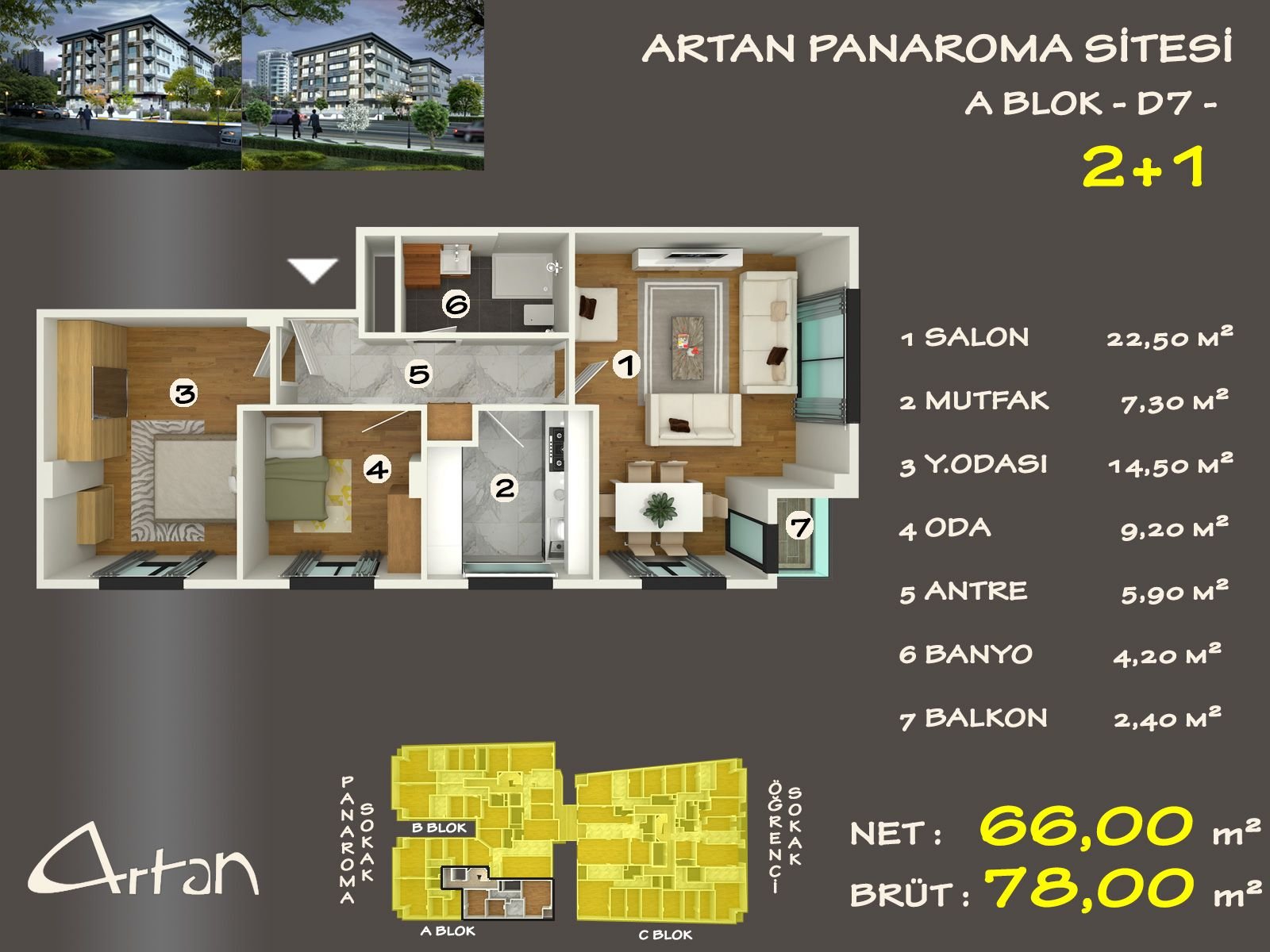 Artan Panaroma Sitesi — 