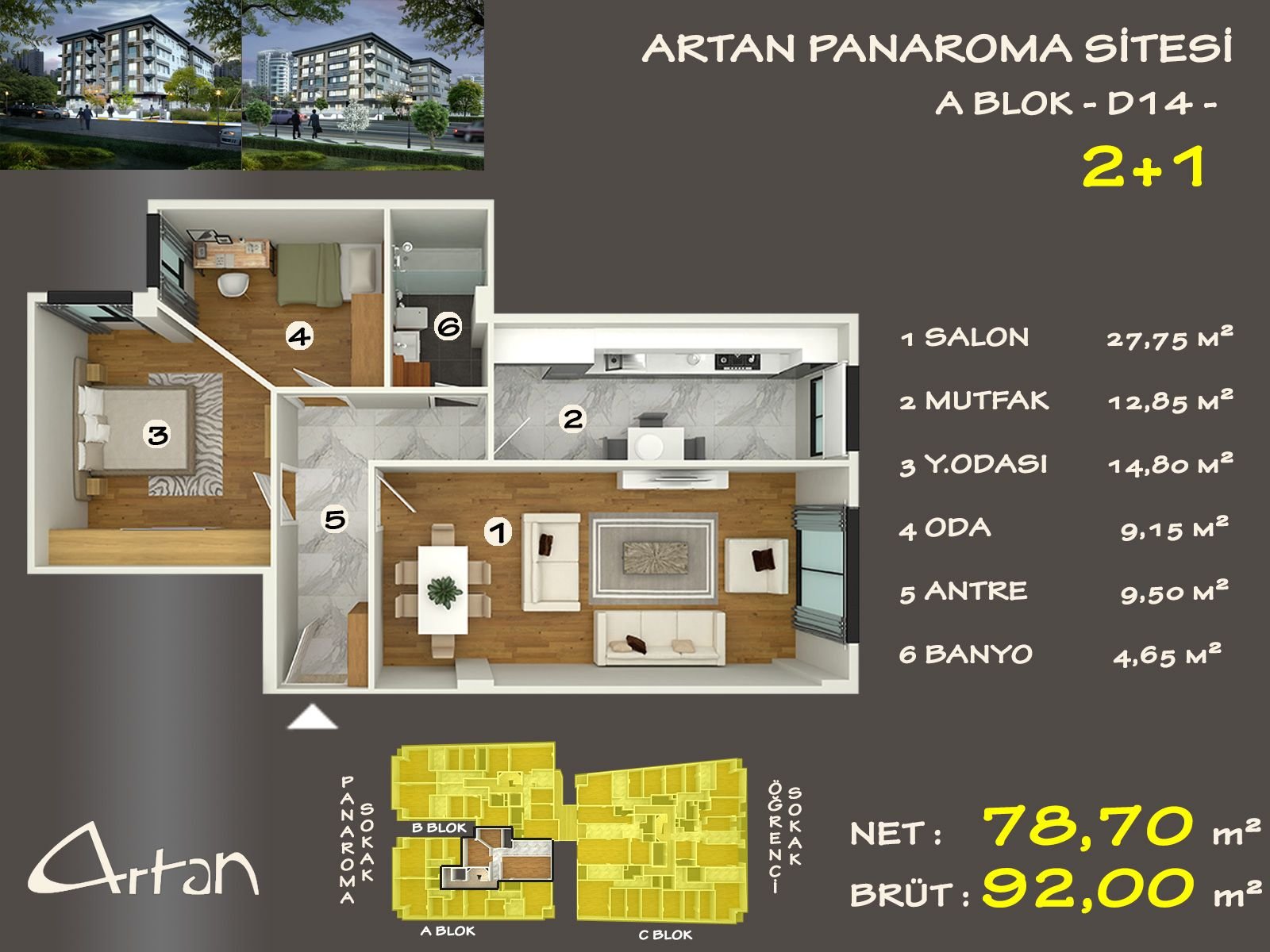 Artan Panaroma Sitesi — 