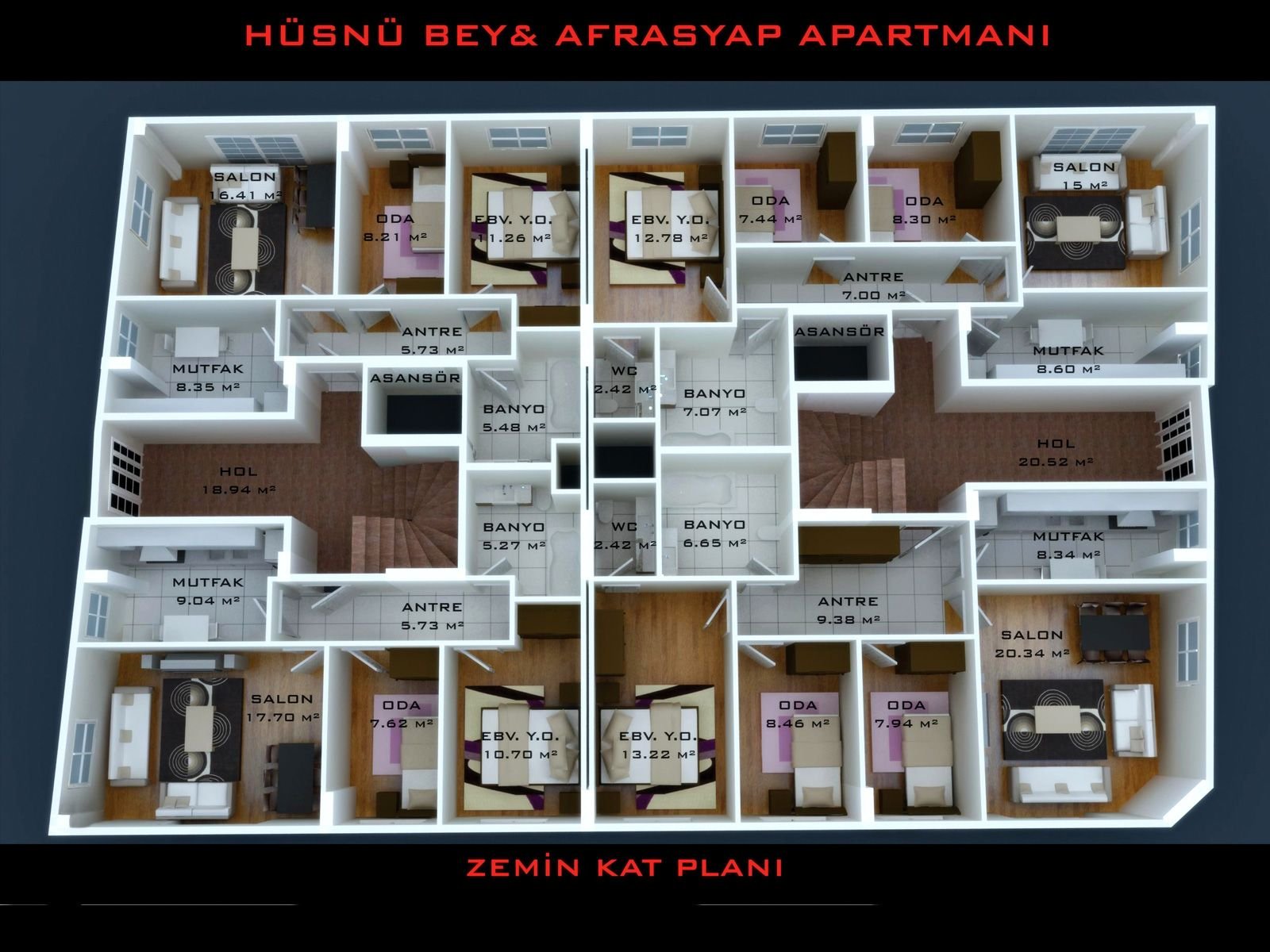 Hüsnübey & Afrasyap Apartmanı — 