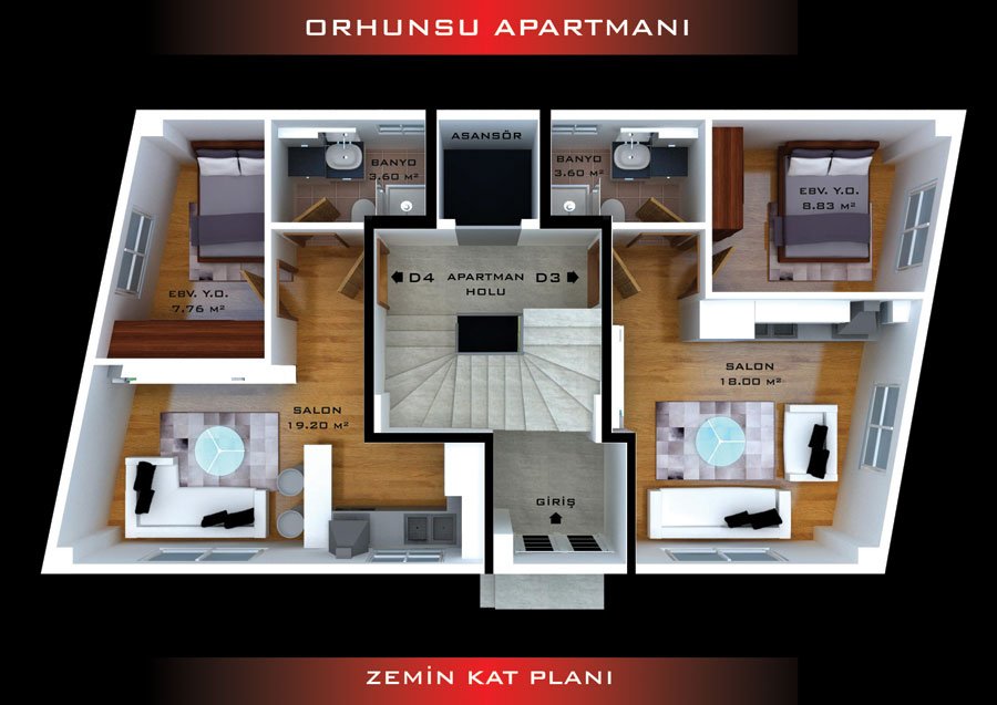 Küçükyalı Orhunsu Apartmanı — 