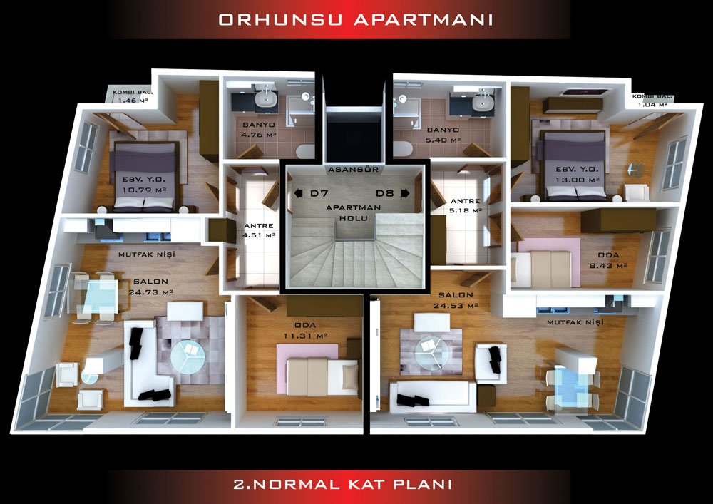 Küçükyalı Orhunsu Apartmanı — 