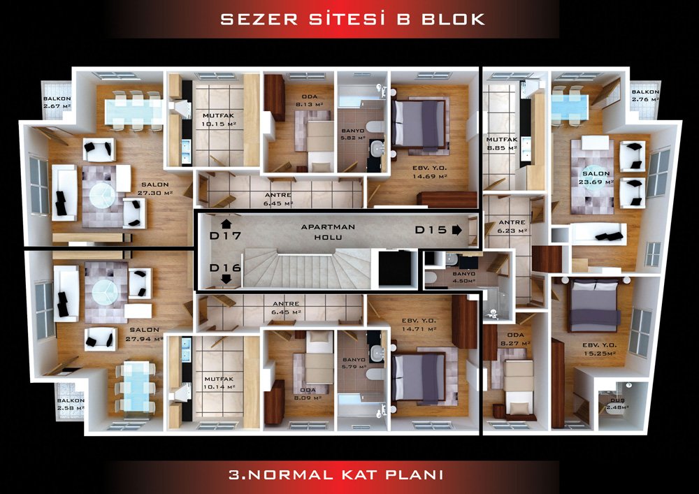 Sezer Sitesi A Blok B Blok — 