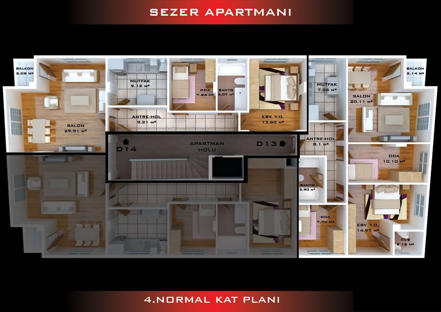 Sezer Sitesi A Blok B Blok — 