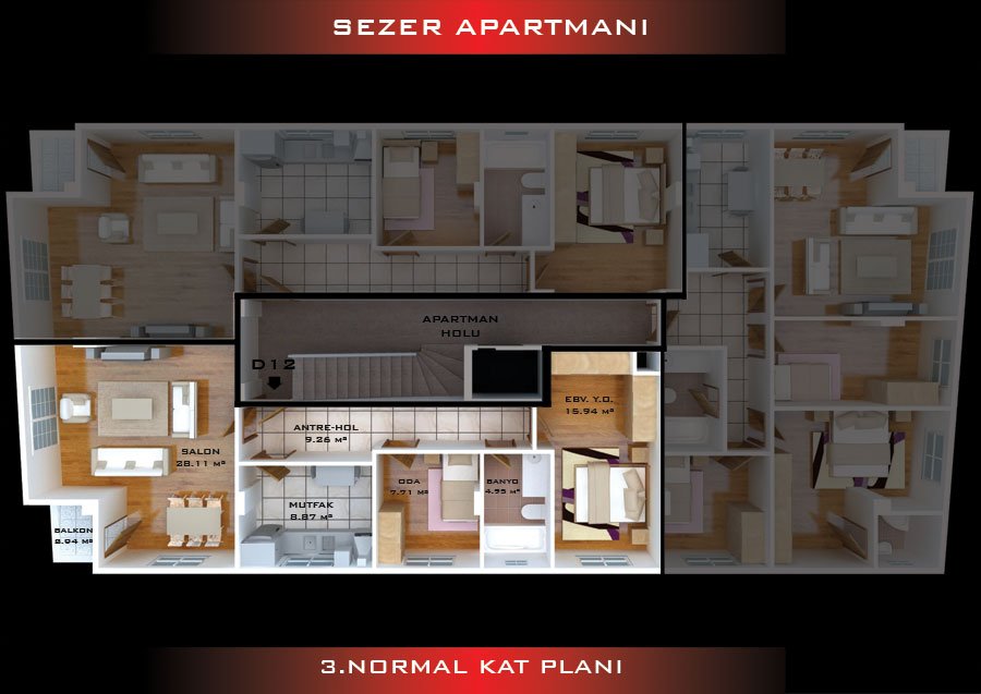 Sezer Sitesi A Blok B Blok — 